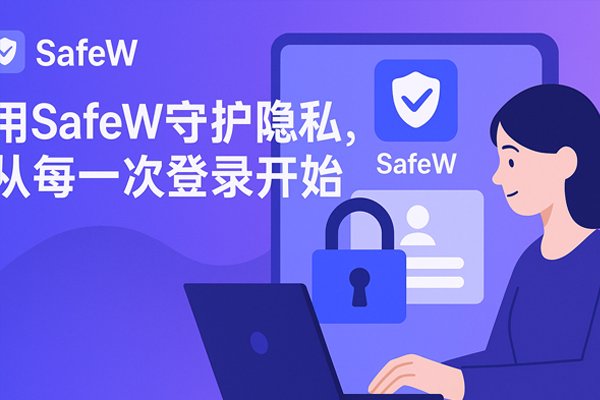 SafeW以登录时刻为起点，全方位守护您的隐私安全