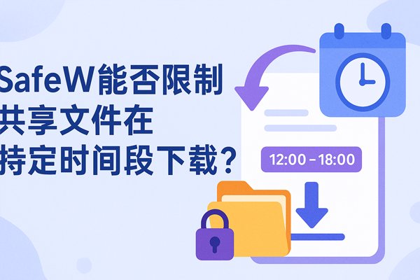 SafeW支持设置共享文件的有效下载窗口吗？